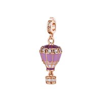 Charm Rosato Donna VIAGGI DI VITA in Argento Cubic Zirconia RZ217